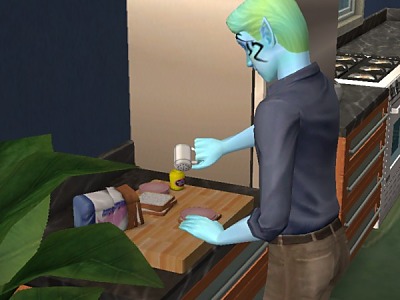 Neptune cooks...