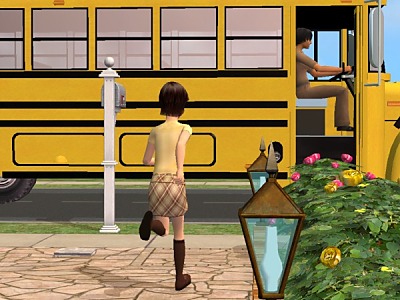 Oops! Almost missed the bus!