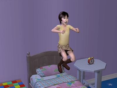 A little fun before bed.