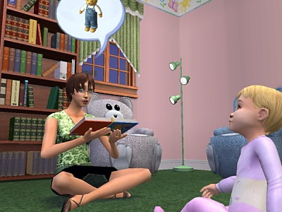 Read me a story, Mommy.